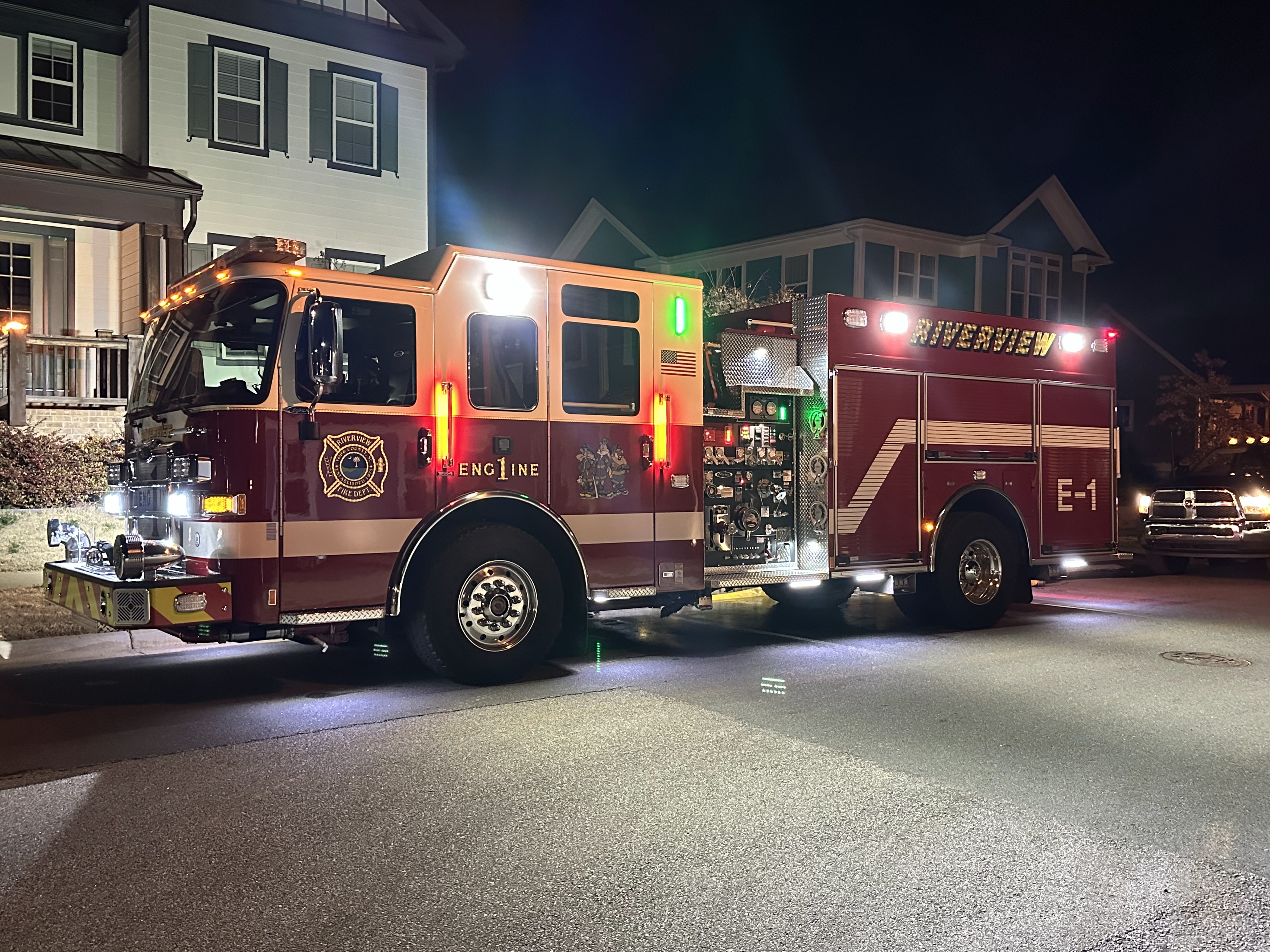 Riverview Fire Department Engine 1 apparatus