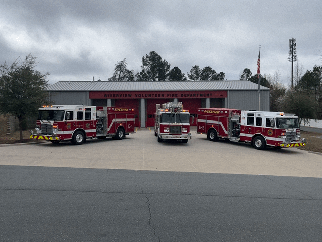 Exterior view of Riverview Fire Department Station 2